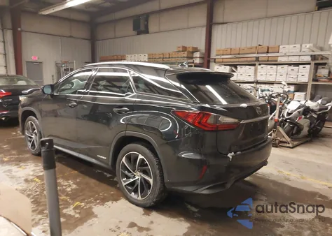 2017 Lexus Rx 450H из США, поврежденный, VIN 2T2BGMCA2HC011644